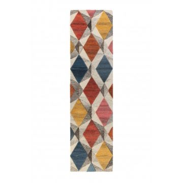 Covor traversa Yara Multicolor 60x230 cm, Flair Rugs