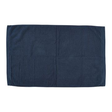 Covoraș de baie albastru închis 50x80 cm Classic – Zone
