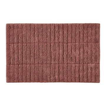 Covoraș de baie roșu 50x80 cm Tiles – Zone