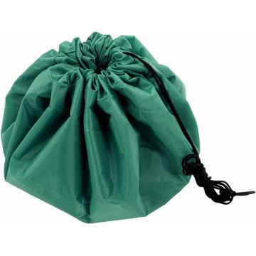 Covoras de joaca si saculet de jucarii 2 in 1, Verde