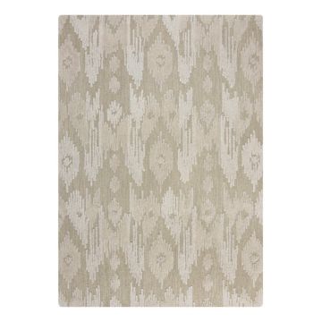 Covor bej țesut manual din lână 120x170 cm Dion Ikat – Flair Rugs