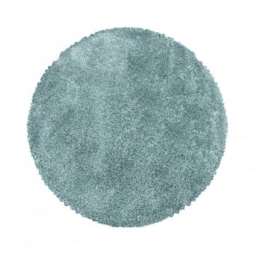 Covor Fluffy Albastru 80x80 cm la reducere