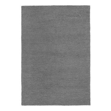Covor gri țesut manual din lână 120x170 cm Harris Boucle – Flair Rugs