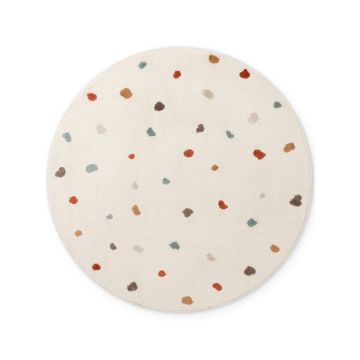 Covor pentru copii crem ø160 cm Funny Dots – Hanse Home