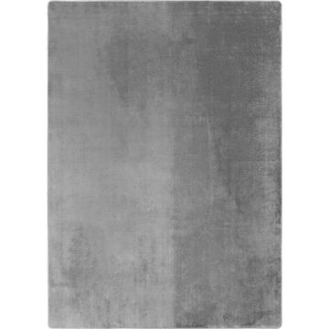 Covor rotund Joy Argintiu 200x200 cm