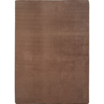Covor rotund Joy Mocca 80x80 cm ieftin