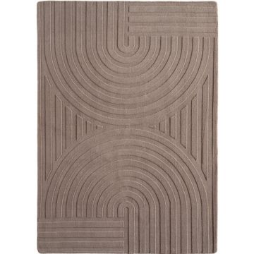 Covor traversa boho Pompei V1 Bej 80x150 cm
