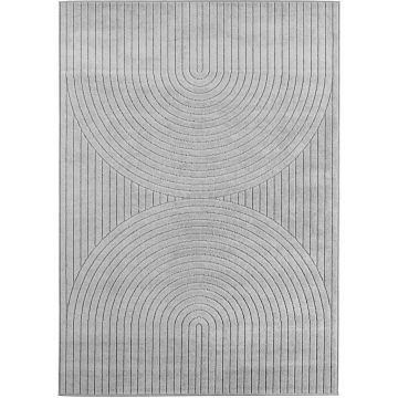 Covor traversa Nova V1 Argintiu 80x150 cm la reducere