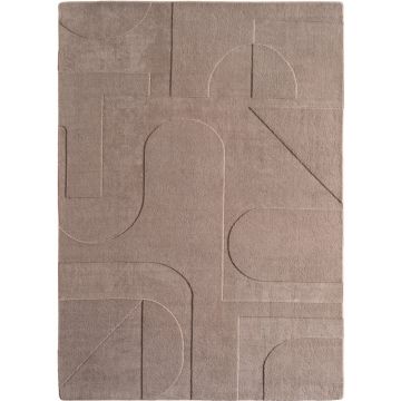Covor traversa Pompei V4 Bej 80x250 cm