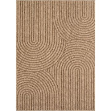 Covor traversa Timber V1 Bej 80x250 cm