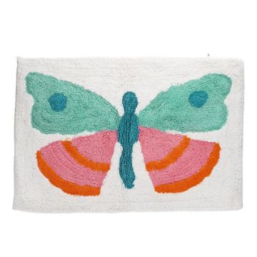 Covoraș de baie 50x80 cm Butterfly – Rex London