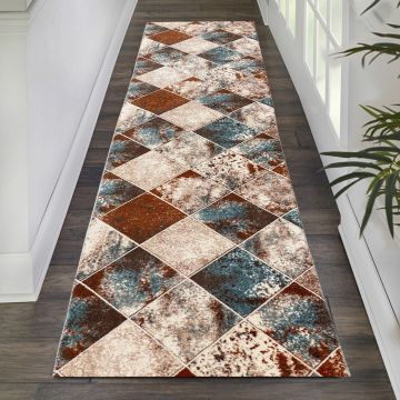 Covor, 010, 100x300 cm, Poliester, Multicolor Covor, 010, 100x300 cm, Poliester, Multicolor