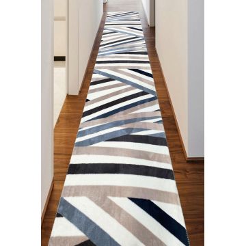 Covor, 015, 75x250 cm, Poliester, Crem
