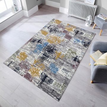 Covor, 070, 150x200 cm, Poliester, Multicolor Covor, 070, 150x200 cm, Poliester, Multicolor