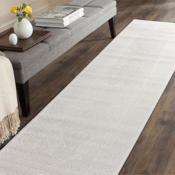 Covor, 4320A , 80x150 cm, Polipropilena, Alb Covor, 4320A , 80x150 cm, Polipropilena, Alb