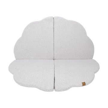 Covor alb de joacă pentru copii 160x160 cm - Meowbaby Covor alb de joacă pentru copii 160x160 cm - Meowbaby