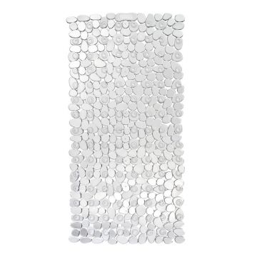 Covor baie anti-alunecare Wenko Paradise, 71 x 36 cm, transparent