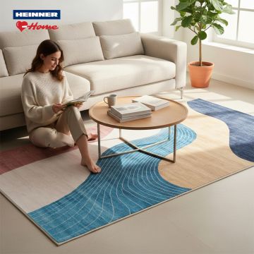 Covor cu print, Flow, Heinner, 160x230 cm, poliester, multicolor