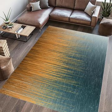 Covor cu print, Fushion, Heinner, 200x300 cm, poliester, multicolor