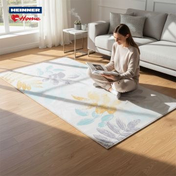 Covor cu print, Leafs, Heinner, 200x300 cm, poliester, multicolor