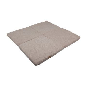 Covor de joacă pentru copii gri 120x120 cm - Meowbaby Covor de joacă pentru copii gri 120x120 cm - Meowbaby