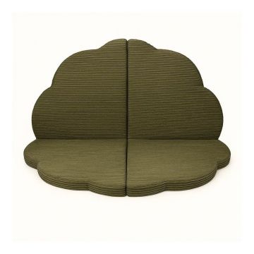 Covor de joacă pentru copii kaki 160x160 cm - Meowbaby