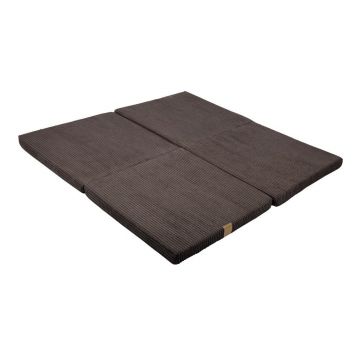 Covor de joacă pentru copii maro 120x120 cm - Meowbaby Covor de joacă pentru copii maro 120x120 cm - Meowbaby