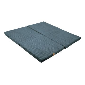 Covor de joacă pentru copii turcoaz 120x120 cm - Meowbaby Covor de joacă pentru copii turcoaz 120x120 cm - Meowbaby