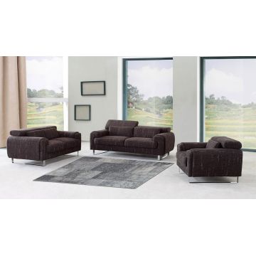 Covor Eko rezistent, 1500 - Grey, 100% poliester,  75 x 150 cm Covor Eko rezistent, 1500 - Grey, 100% poliester,  75 x 150 cm