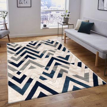 Covor, H776, 200x290 cm, Polipropilena, Albastru Covor, H776, 200x290 cm, Polipropilena, Albastru