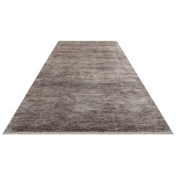 Covor, Lug Plain D.Grey , 160x230 cm, Viscoza, Gri