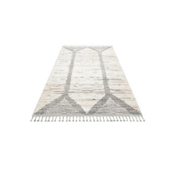 Covor, Sdy 01, 120x180 cm, Polipropilena, Alb/Gri Covor, Sdy 01, 120x180 cm, Polipropilena, Alb/Gri