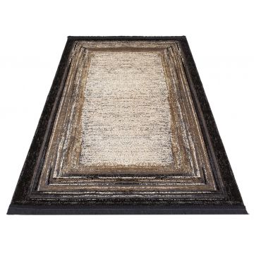 Covor, St 15 Black Vizon Xw , 120x180 cm, Poliester, Negru / nurcă Covor, St 15 Black Vizon Xw , 120x180 cm, Poliester, Negru / nurcă
