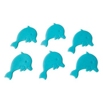 Covoraș antiderapant pentru copii pentru cadă 12x8 cm Dauphins – Spirella Covoraș antiderapant pentru copii pentru cadă 12x8 cm Dauphins – Spirella