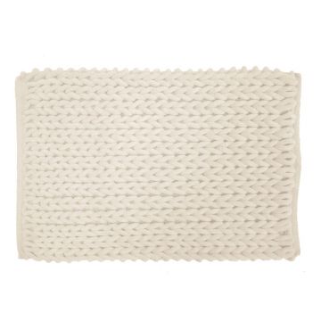 Covoraș de baie crem 50x80 cm Ariel – douceur d'intérieur