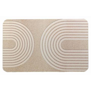 Covoraș de baie maro deschis 50x80 cm Adriel – douceur d'intérieur Covoraș de baie maro deschis 50x80 cm Adriel – douceur d'intérieur