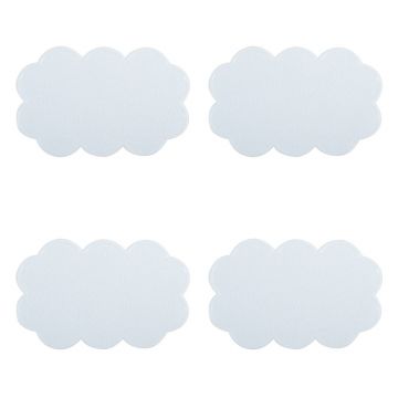 Covorașe antiderapante pentru copii pentru cadă 4 buc. 9x14,5 cm Nuages – MSV