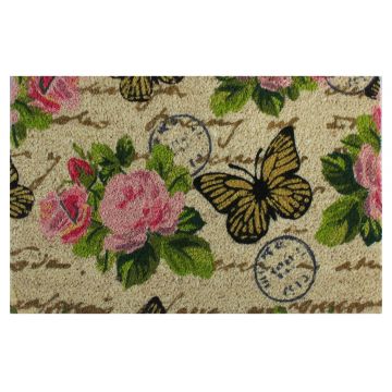 Covoras intrare Flower Power design Fluturi, 40x60 cm Covoras intrare Flower Power design Fluturi, 40x60 cm