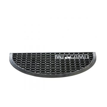 Covoras intrare Half Moon, negru, 45x75 cm Covoras intrare Half Moon, negru, 45x75 cm