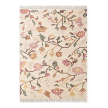 Covor crem țesut manual din iută 80x150 cm Roya Violette – Elle Decoration Covor crem țesut manual din iută 80x150 cm Roya Violette – Elle Decoration