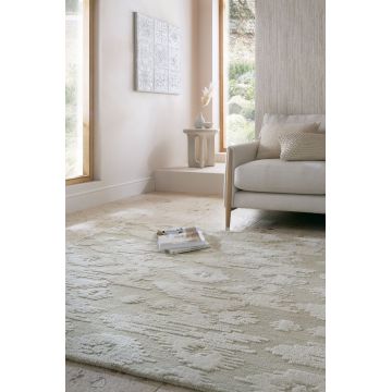 Covor Dion Ikat Wool Bej 160x230 cm, Flair Rugs