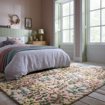 Covor Emilia Floral Ivoar 120x170 cm, Flair Rugs
