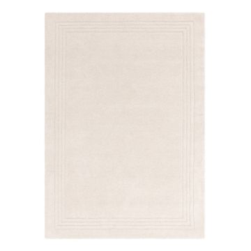 Covor fildeș țesut manual din lână 200x290 cm Orlo Ivory – Asiatic Carpets