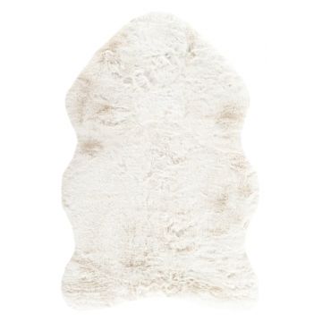 Covor forma animal Infinity Alb 60x90 cm