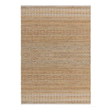 Covor în culoare naturală țesut manual din amestec de iută 160x230 cm Asher Natural – Asiatic Carpets
