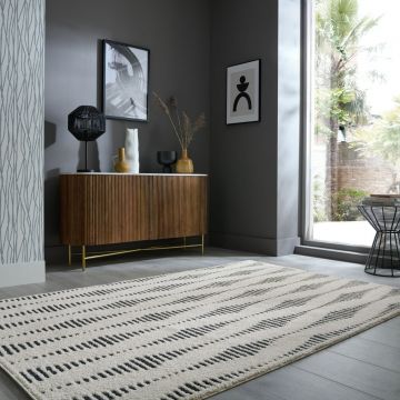 Covor Knot Crem 160x230 cm, Flair Rugs