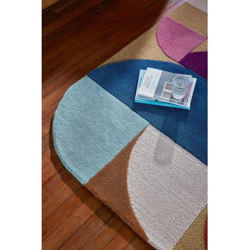 Covor Mia Arch Roz, Multicolor 120x170 cm, Flair Rugs