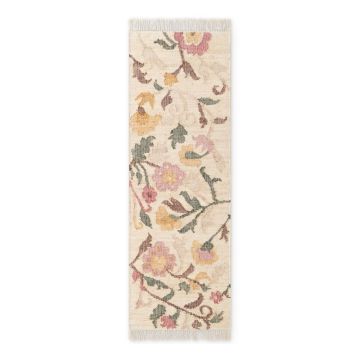 Covor tip traversă crem țesut manual din iută 80x200 cm Roya Violette – Elle Decoration Covor tip traversă crem țesut manual din iută 80x200 cm Roya Violette – Elle Decoration