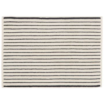 COVORAȘ DE BAIE 50/70 cm negru, ecru