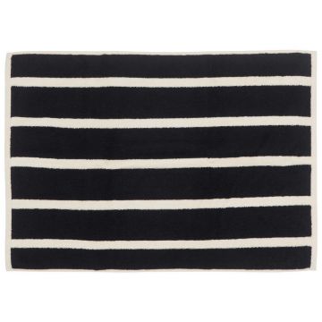 COVORAȘ DE BAIE 50/70 cm negru, ecru